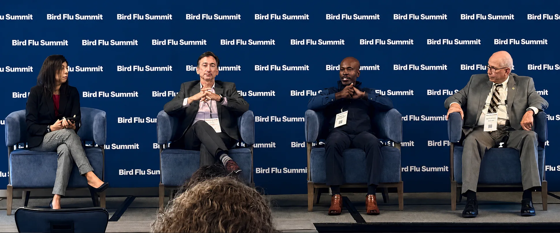 Panel of speakers at the International Bird Flu Summit